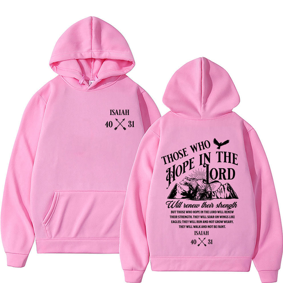 Jesus Letters Art Hoodie