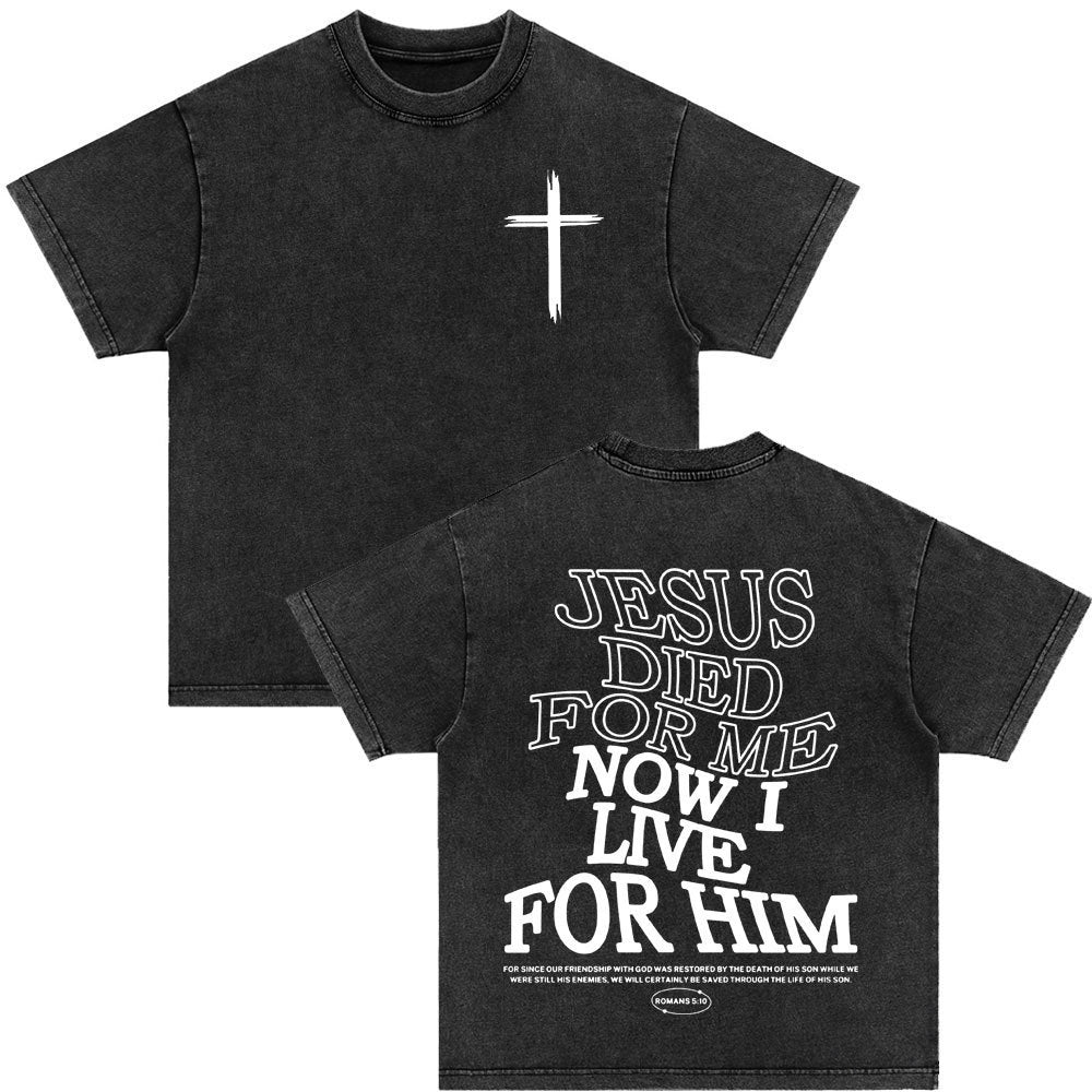 Bible Verse Retro Washed T-Shirt