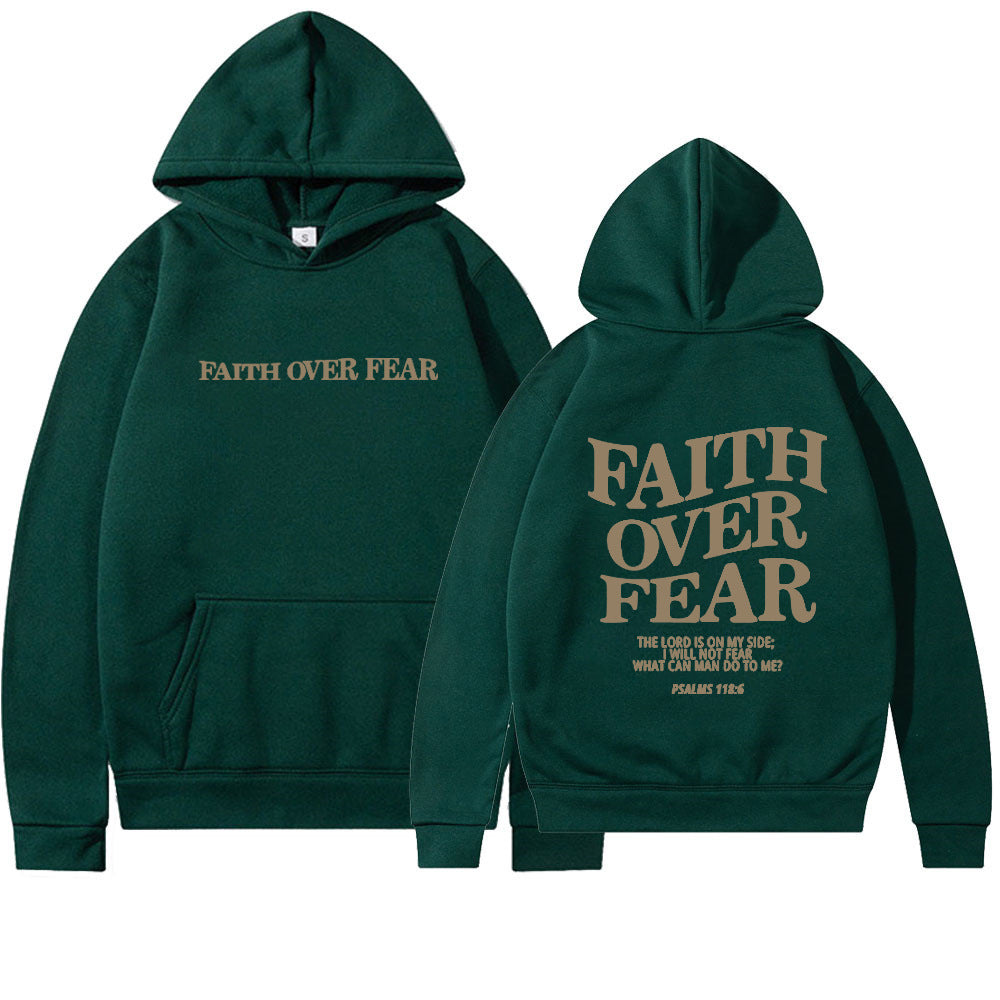 Faith Over Fear Pullover Hoodie
