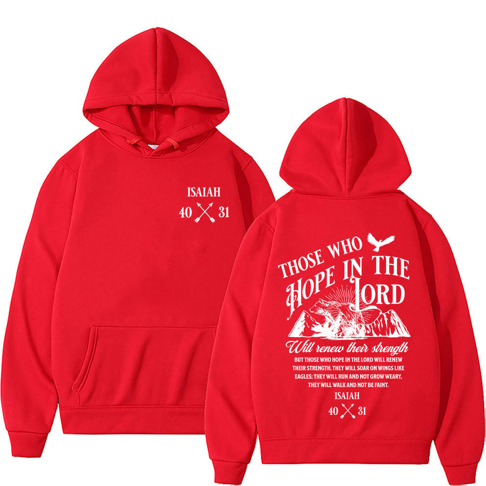 Jesus Letters Art Hoodie