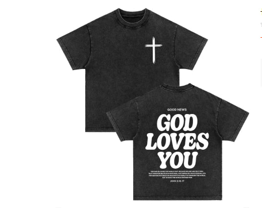 Bible Verse Retro Washed T-Shirt
