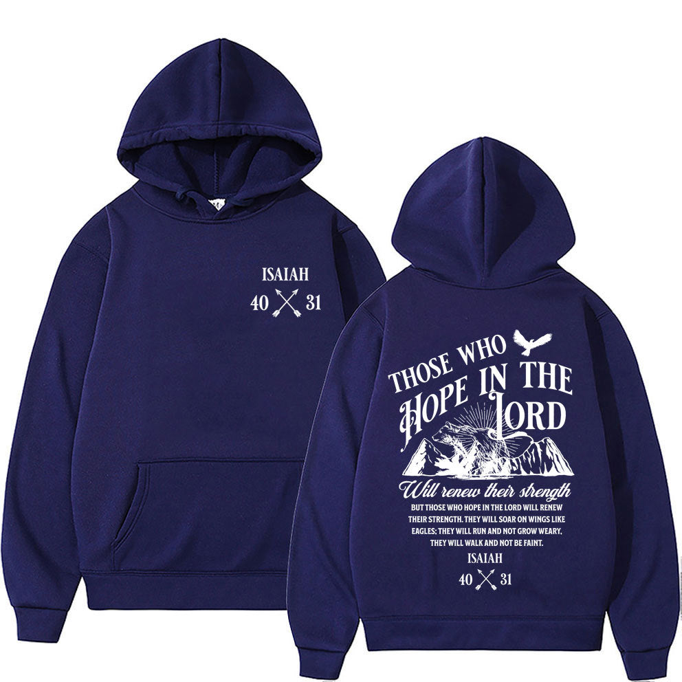 Jesus Letters Art Hoodie
