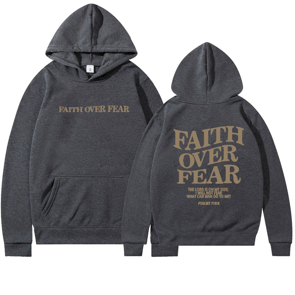 Faith Over Fear Pullover Hoodie