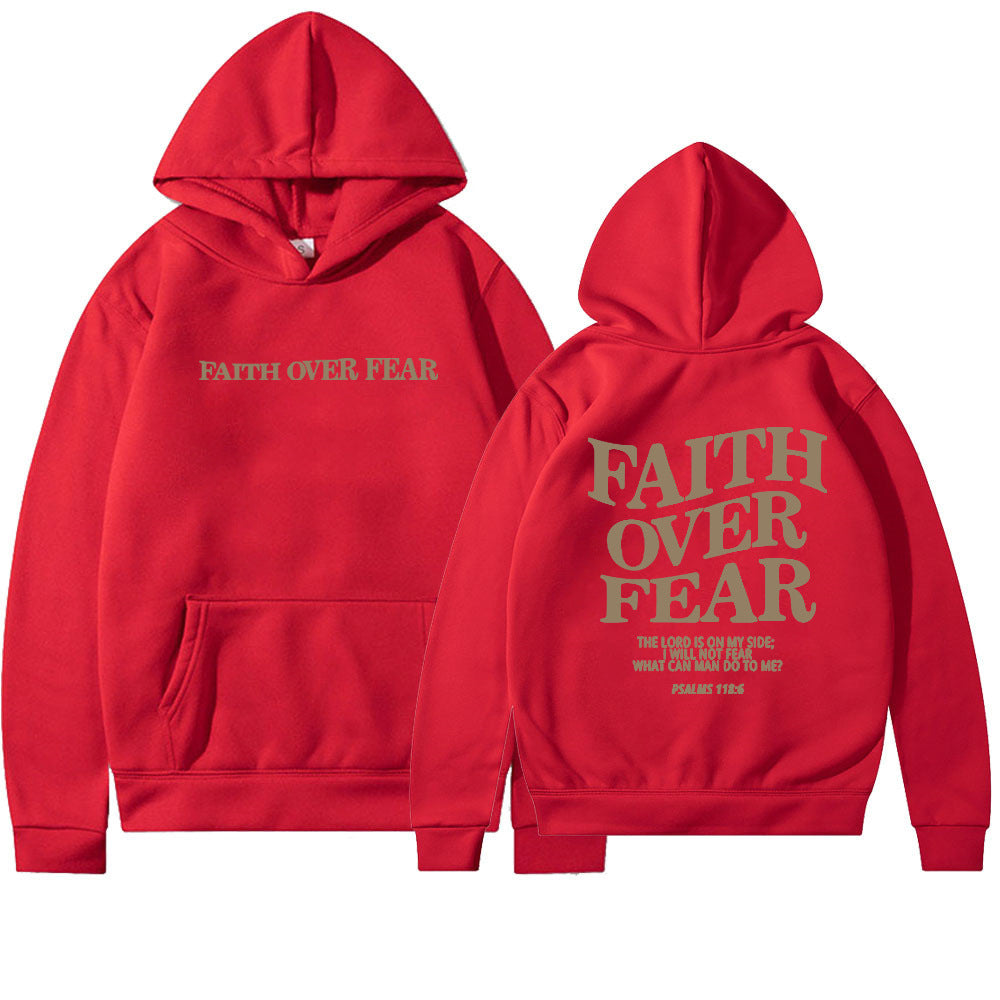 Faith Over Fear Pullover Hoodie