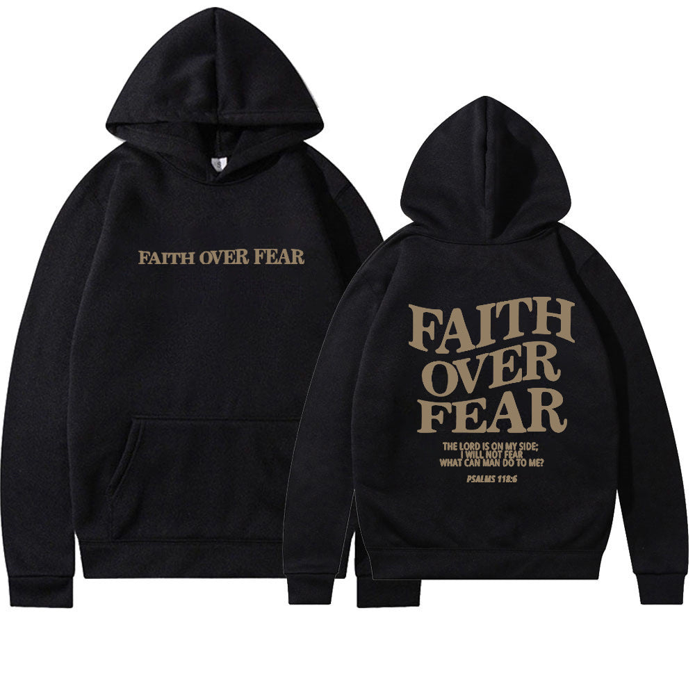 Faith Over Fear Pullover Hoodie