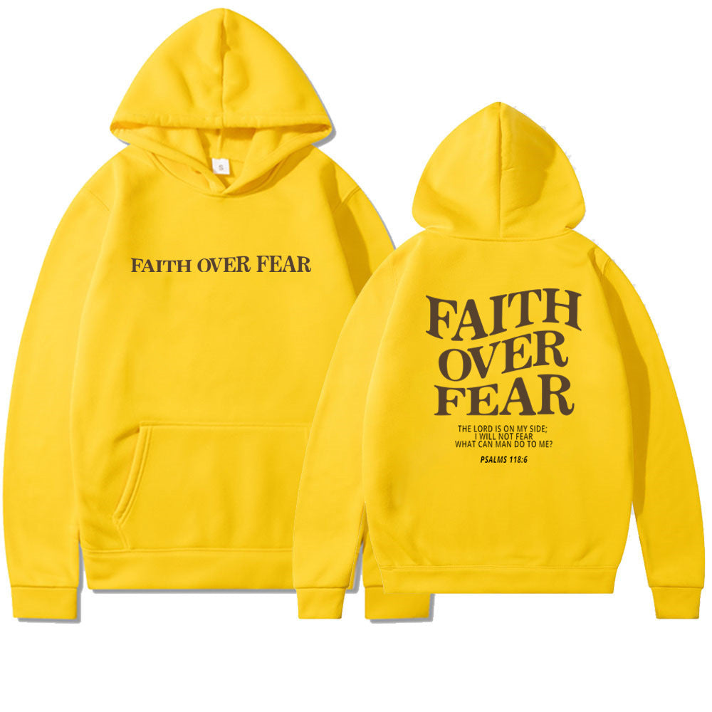 Faith Over Fear Pullover Hoodie