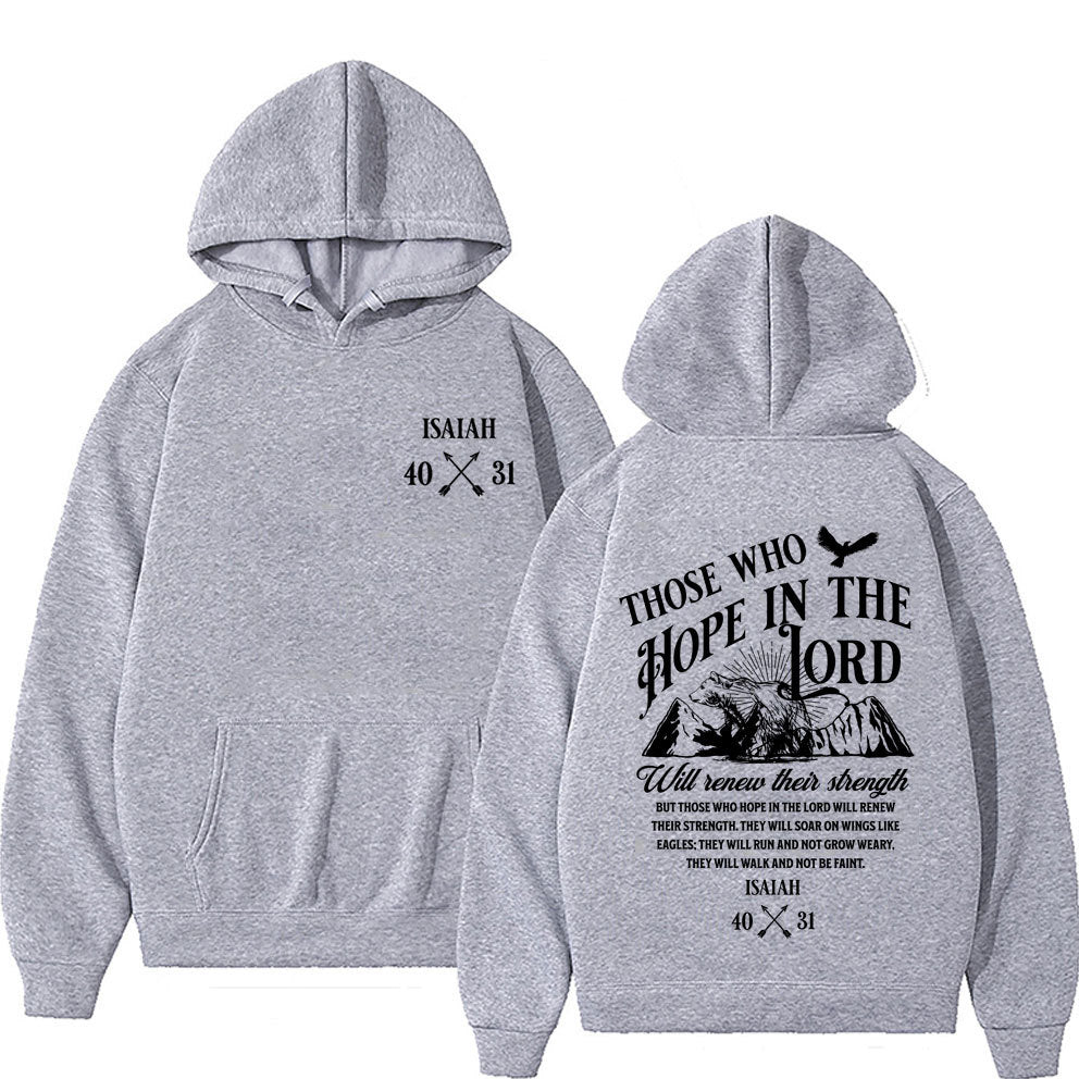 Jesus Letters Art Hoodie