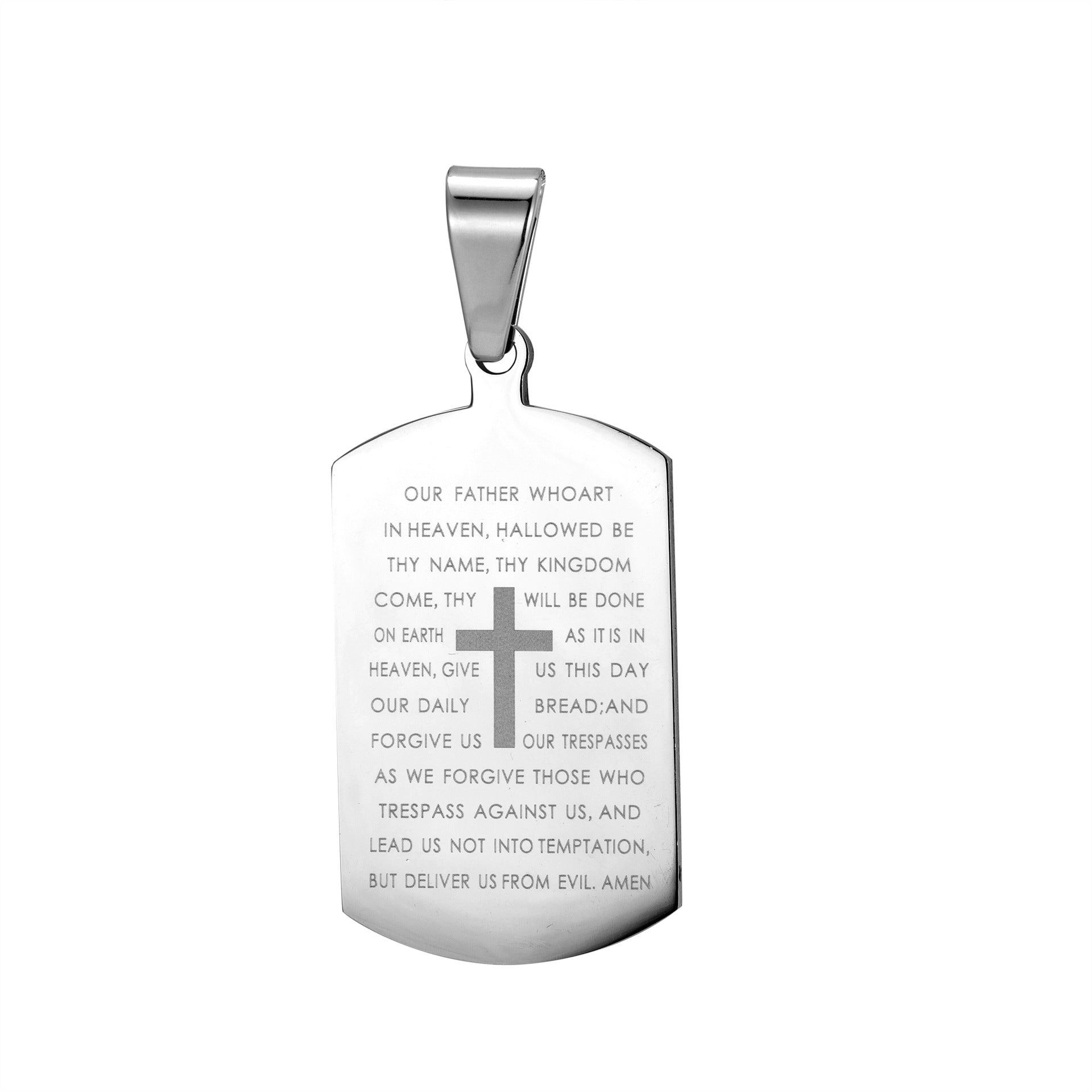 Stainless Steel Cross Necklace