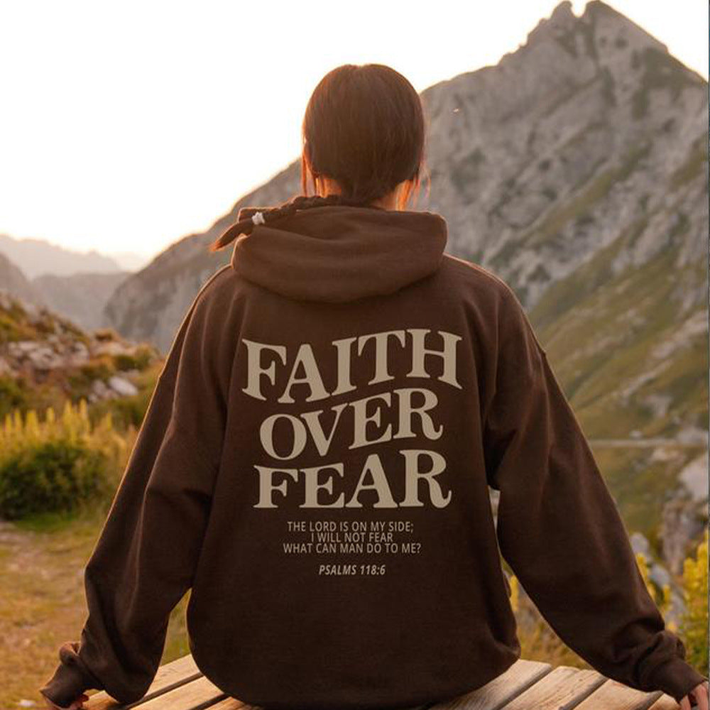 Faith Over Fear Pullover Hoodie