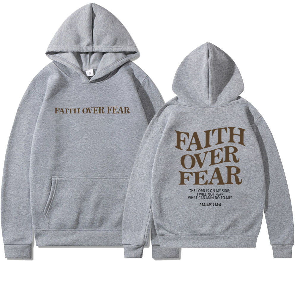 Faith Over Fear Pullover Hoodie