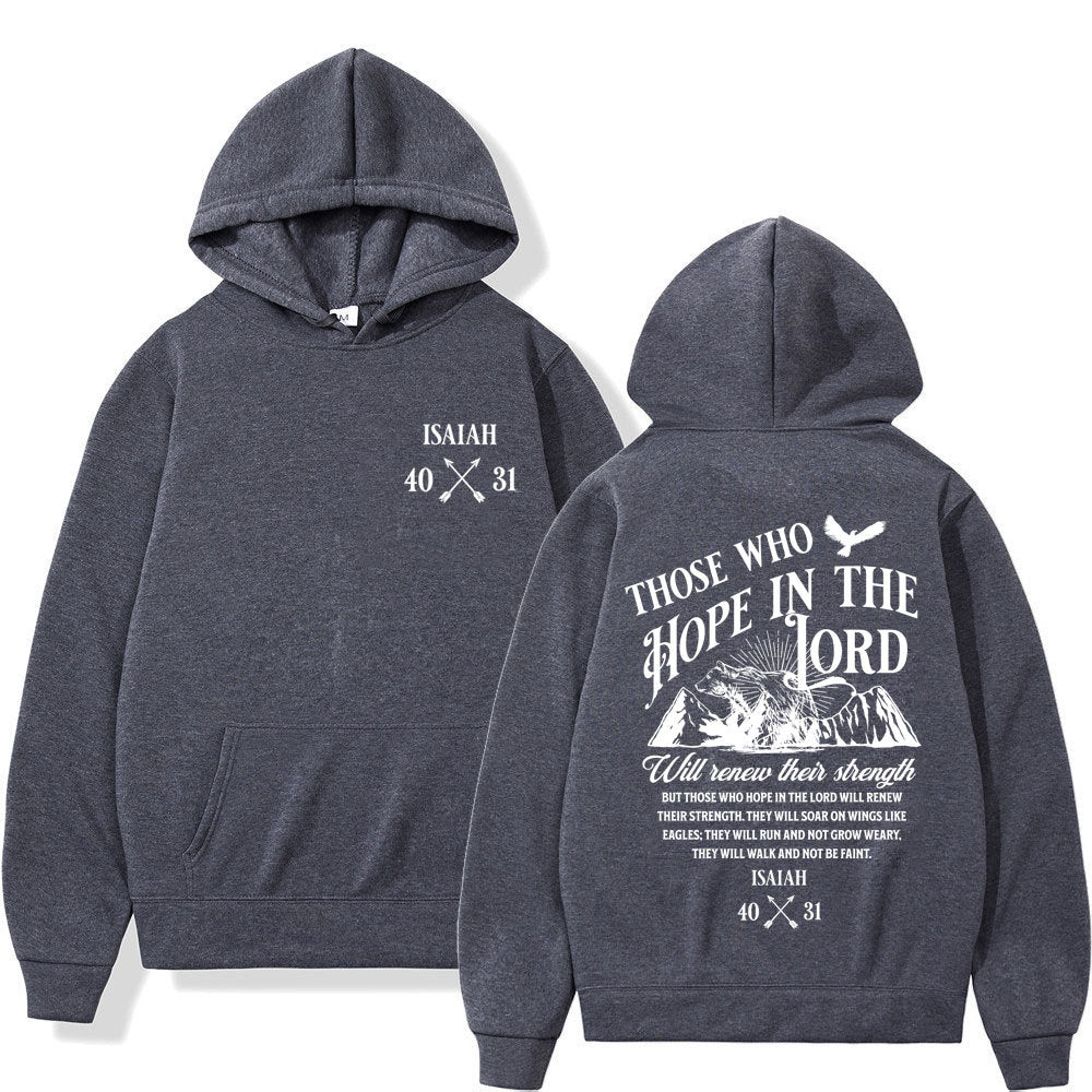 Jesus Letters Art Hoodie