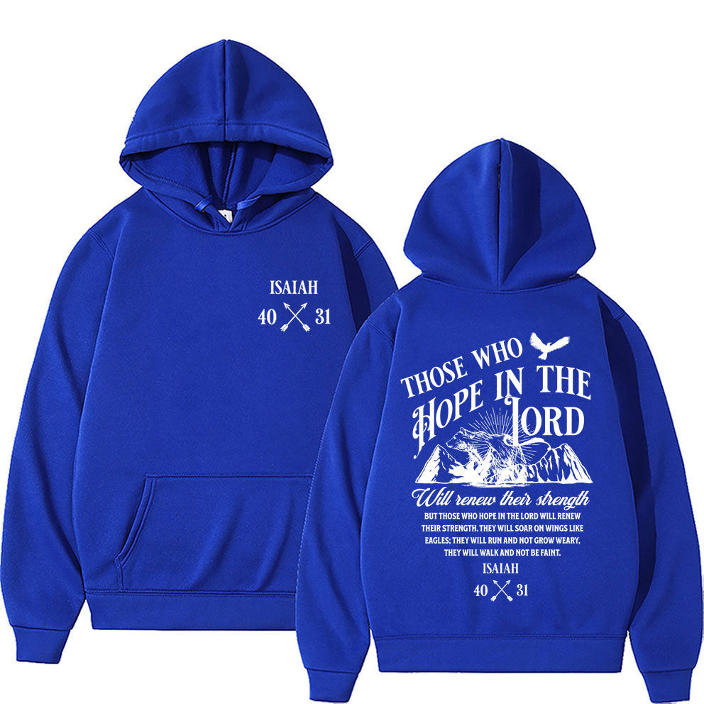 Jesus Letters Art Hoodie
