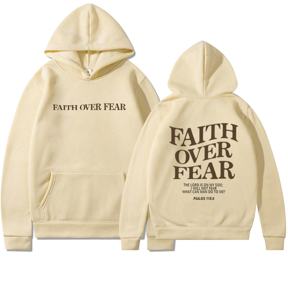 Faith Over Fear Pullover Hoodie