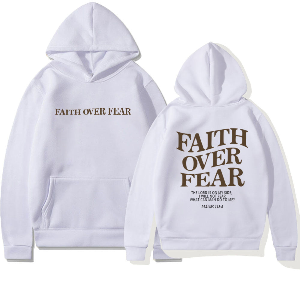 Faith Over Fear Pullover Hoodie