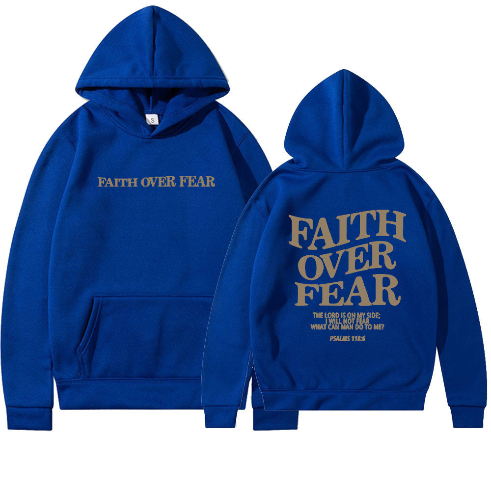 Faith Over Fear Pullover Hoodie